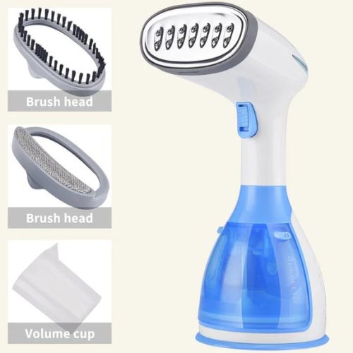 1500W Handheld Portable Garment Steamer – Heats in 30 Seconds, 18-Min Steam