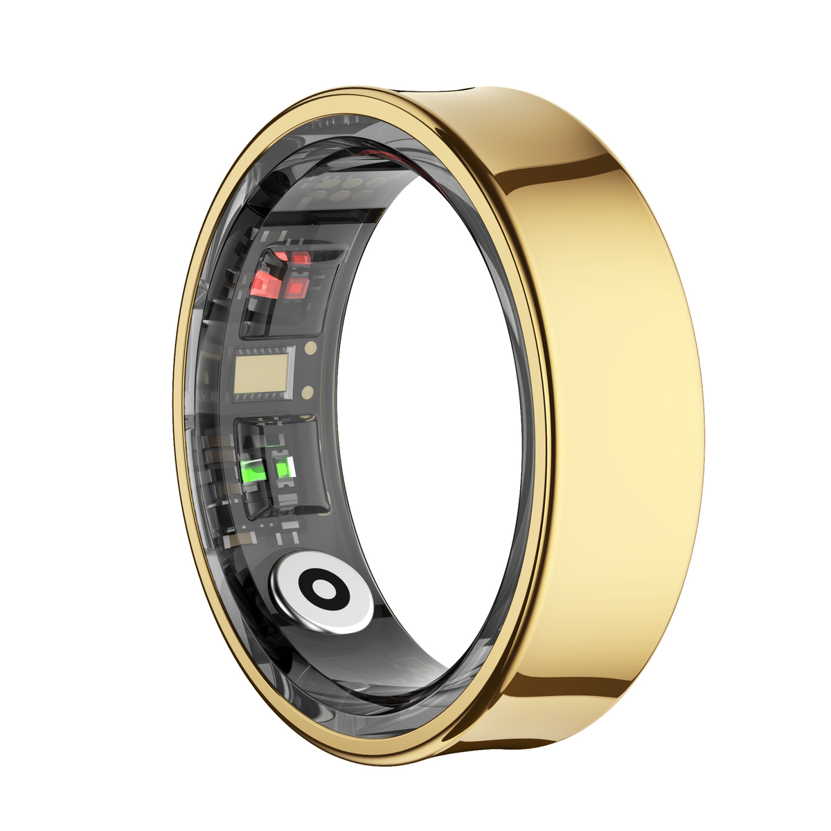 Smart Fitness Ring with Charging Case – Sleep, Heart Rate & Activity Tracker
