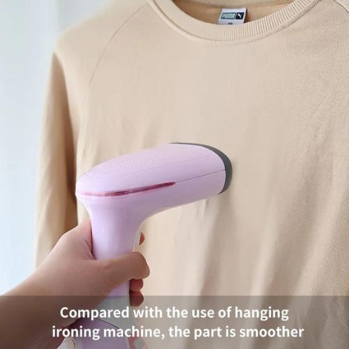 1500W Handheld Portable Garment Steamer – Heats in 30 Seconds, 18-Min Steam