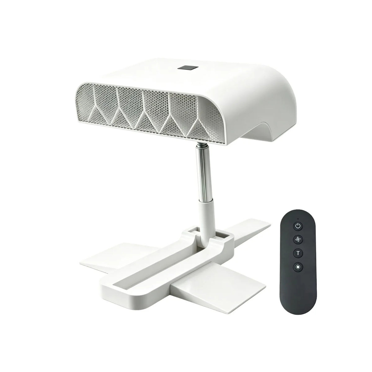 Rechargeable Under-Sheet Bed Cooling Fan – 5-Speed, Remote Control & Timer