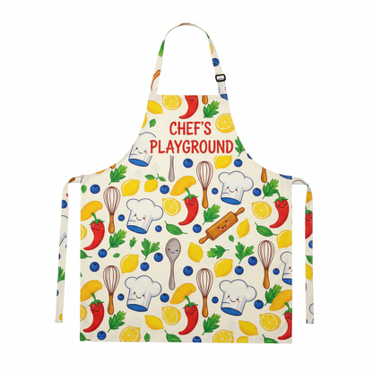 Printed Chef Apron